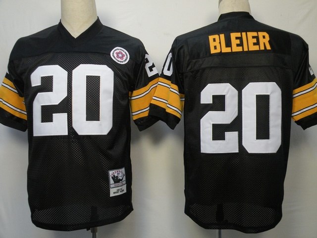pittsburgh steelers #20 bleier black