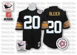 pittsburgh steelers #20 bleier throwback black