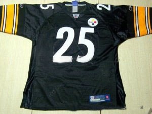 pittsburgh steelers #25 ryan clark jersey team color black