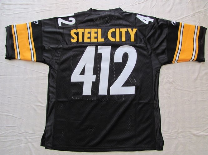 pittsburgh steelers #412 steel city black