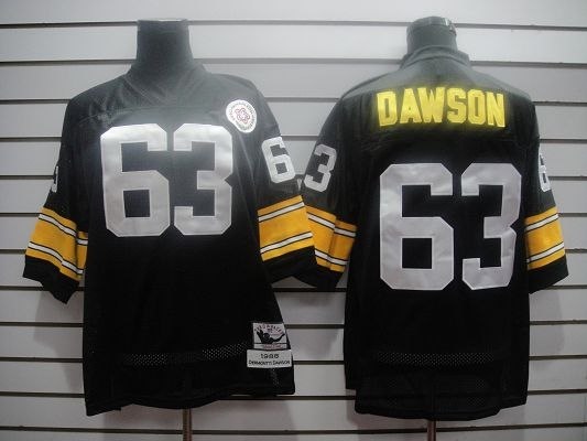 pittsburgh steelers #63 dawson black