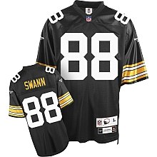 pittsburgh steelers #88 swann black jersey