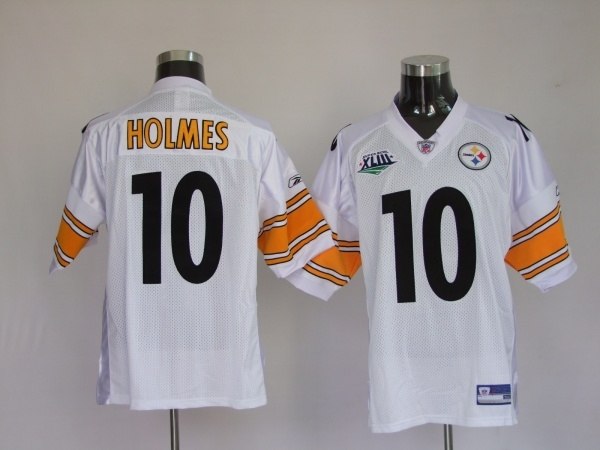 pittsburgh steelers 10 santonio holmes white
