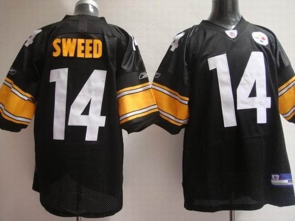 pittsburgh steelers 14 limas sweed black jersey