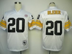 pittsburgh steelers 20 bleier white throwback