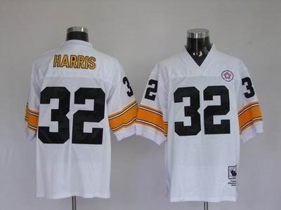 pittsburgh steelers 32 franco harris white throwback