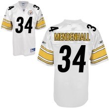 pittsburgh steelers 34 rashard mendenhall white je