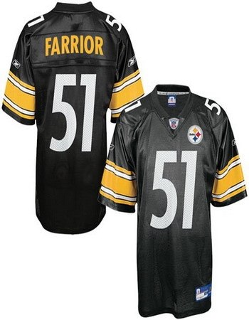 pittsburgh steelers 51 james farrior black