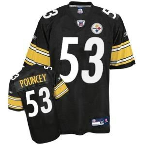 pittsburgh steelers 53 pouncey black jersey