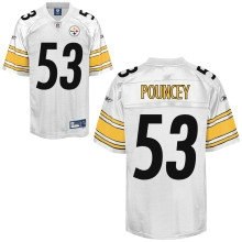pittsburgh steelers 53 pouncey white jersey