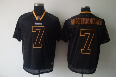 pittsburgh steelers 7 ben roethlisberger black[field shadow premier]