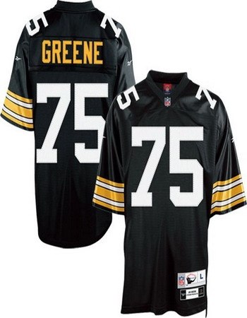 pittsburgh steelers 75 joe greene throwback black