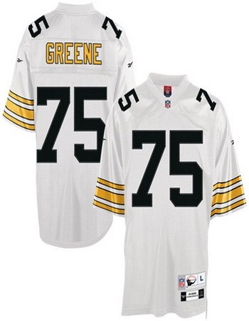 pittsburgh steelers 75 joe greene throwback white