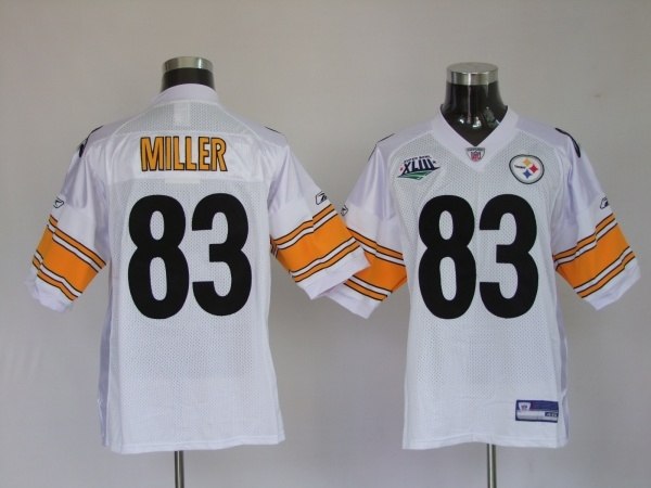 pittsburgh steelers 83 heath miller white