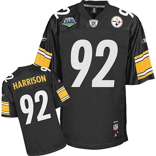 pittsburgh steelers 92 james harrison super bowl xliii team color