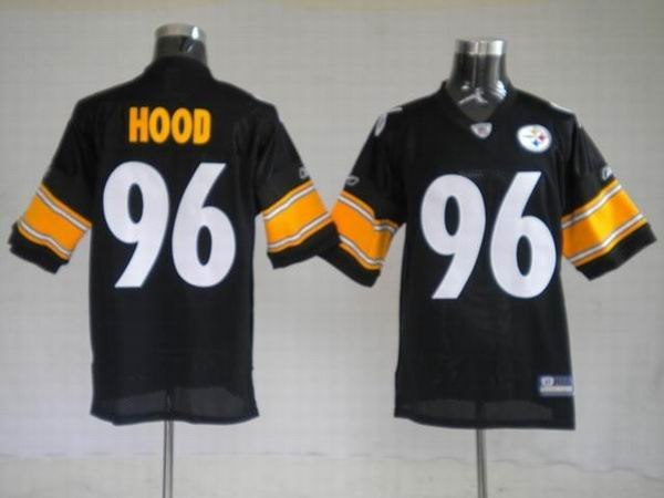 pittsburgh steelers 96 hood black jersey