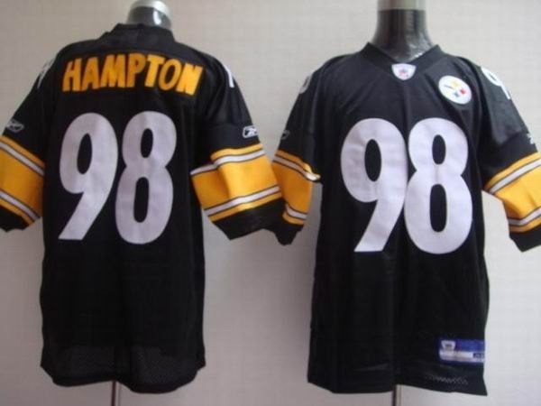 pittsburgh steelers 98 casey hampton black jerseys