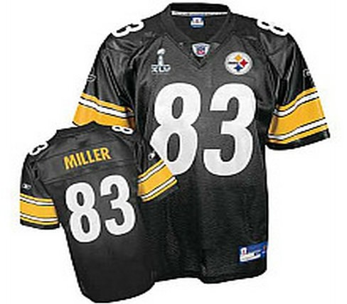 pittsburgh steelers heath miller 83 super bowl xlv team color jersey