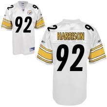 pittsburgh steelers james harrison 92 white jersey
