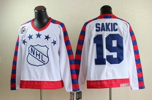 quebec nordiques 19 joe sakic all star 75th anniversary white ccm jersey quebec nordiques 19 joe sakic all star 75th anniversary white ccm jersey