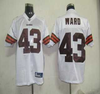NFL jerseys cleveland browns 43 white