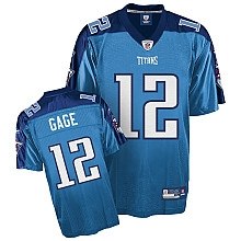 NFL tennessee titans 12# justin gage replica team color jersey NFL tennessee titans 12# justin gage replica team color jersey