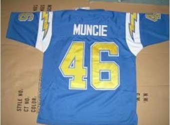 san diego chargers #46 muncie blue jerseys san diego chargers #46 muncie blue jerseys