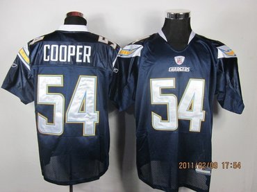 san diego chargers #54 cooper dk.blue
