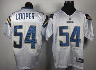 san diego chargers #54 cooper white