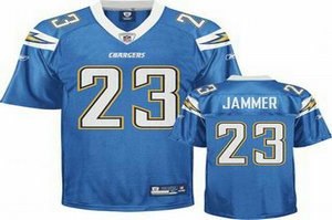 san diego chargers 23 jammer lt blue vintage jersey
