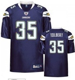 san diego chargers 35 mike tolbert navy blue jerseys