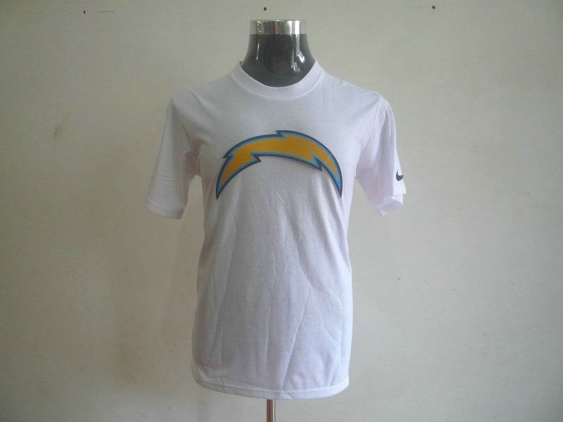 san diego chargers sideline legend authentic logo dri-fit t-shirt white