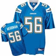 san diego chargers56# s. merriman baby blue san diego chargers56# s. merriman baby blue