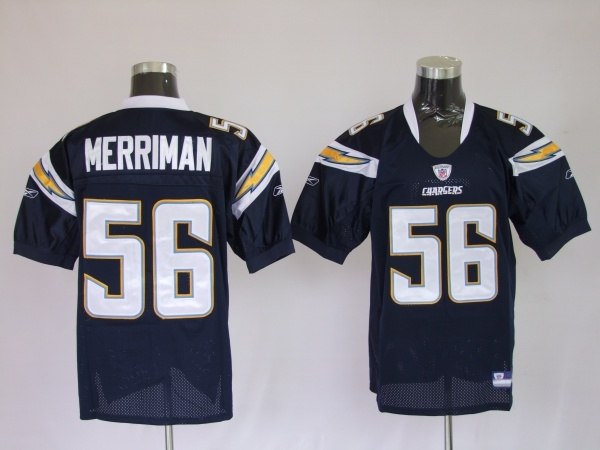san diego chrger 56 shawne merriman dark blue