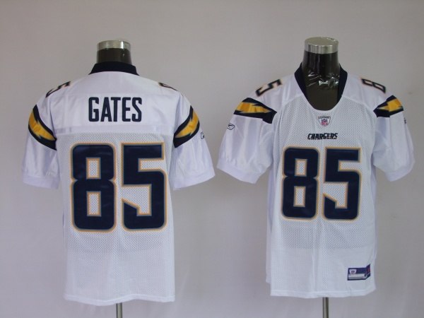 san diego chrger 85 antonio gates white san diego chrger 85 antonio gates white