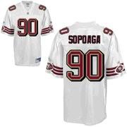 san francisco 49ers #90 sopoaga jersey white