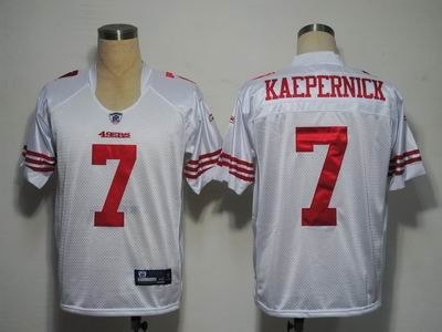 san francisco 49ers 7 colin kaepernick white