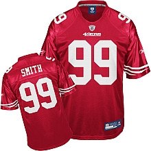 san francisco 49ers 99 aldon smith red