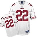 san francisco 49ers nate clements white jersey