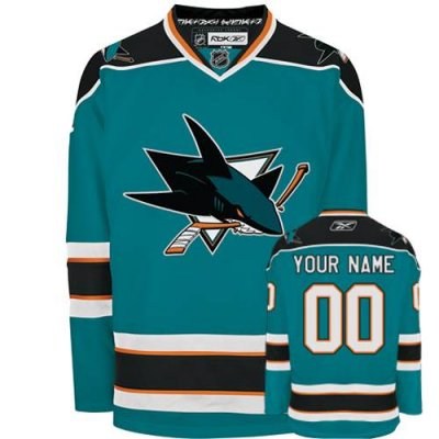 san jose sharks home customized hockey jersey san jose sharks home customized hockey jersey