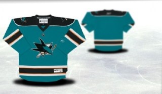 san jose sharks youth blue jersey (blank or customized) san jose sharks youth blue jersey (blank or customized)
