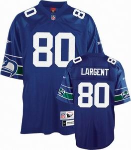 seattle seahawks 80 steve largent blue throwback jerseys