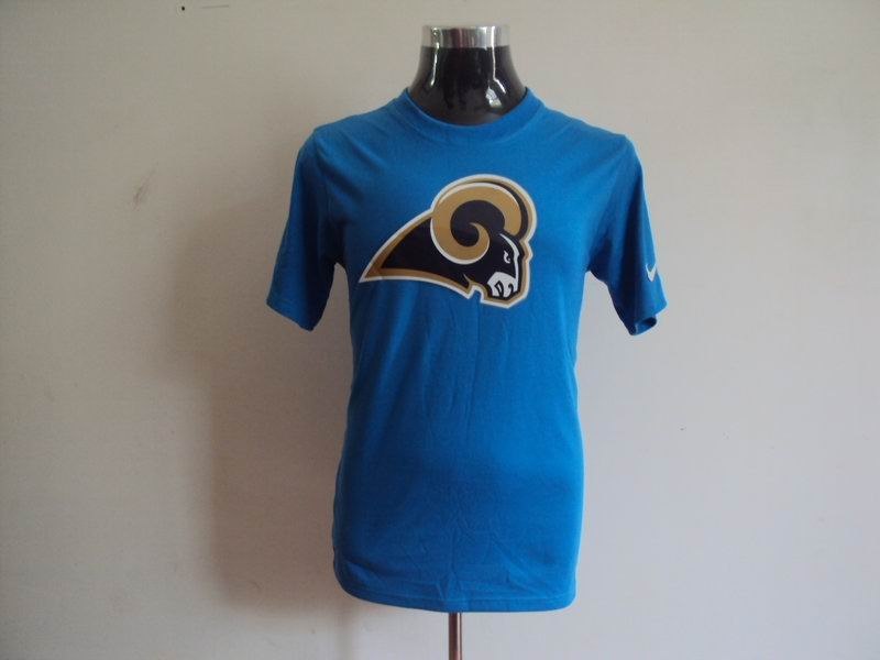 st. louis rams sideline legend authentic logo dri-fit t-shirt l.blue st. louis rams sideline legend authentic logo dri-fit t-shirt l.blue
