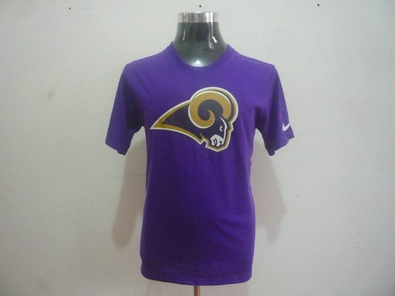 st. louis rams sideline legend authentic logo dri-fit t-shirt purple st. louis rams sideline legend authentic logo dri-fit t-shirt purple