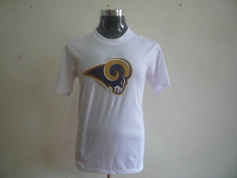 st. louis rams sideline legend authentic logo dri-fit t-shirt white st. louis rams sideline legend authentic logo dri-fit t-shirt white