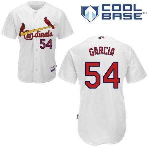 st louis cardinals 54 jaime garcia white jerseys