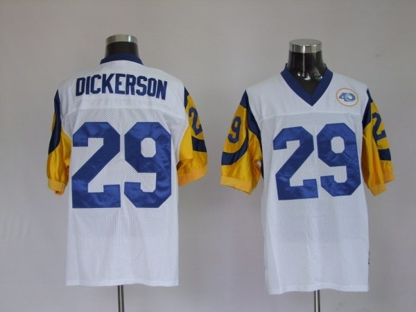 st.louis rams 29 eric dickerson white st.louis rams 29 eric dickerson white