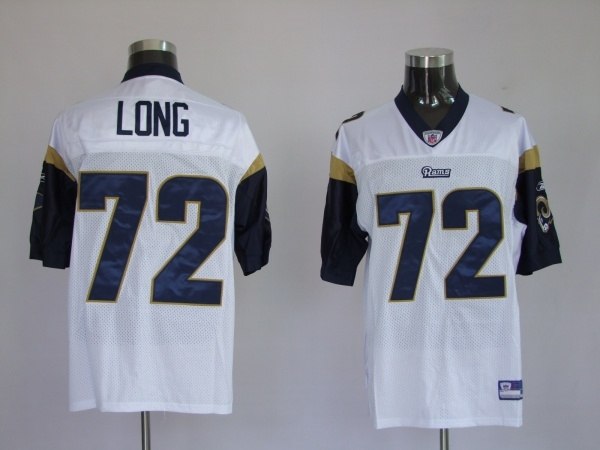 st.louis rams 72 chris young white