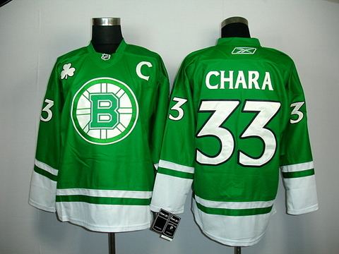 st partys day nhl boston bruins 33 chara green st partys day nhl boston bruins 33 chara green