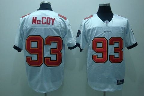 tampa bay buccanee 93 mccoy white jerseys tampa bay buccanee 93 mccoy white jerseys